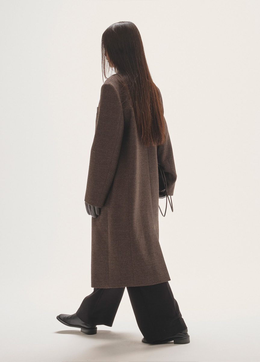 切斯特羊毛長大衣